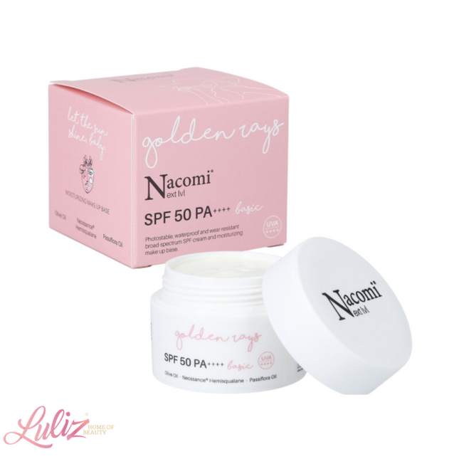 Nacomi Day Cream Basic Moisturizing SPF50 50Ml