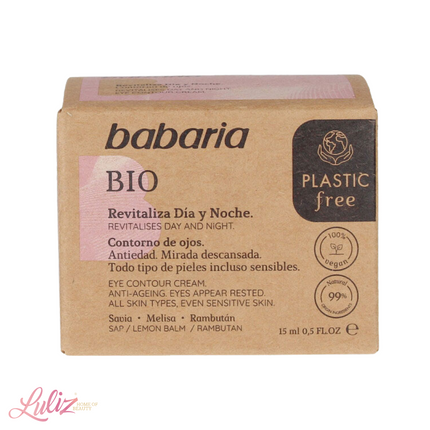 Babaria Bio Eye Contour Cream 15Ml