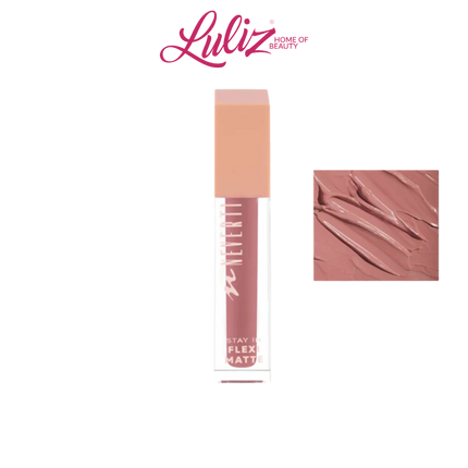 Neverti Stay In Flexi Matte Liquid Lipstick Cream Caramel 006