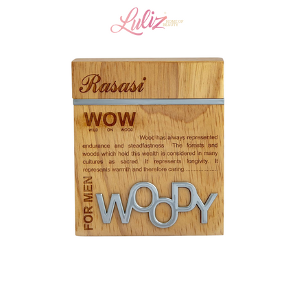 Rasasi Wow Woody 60Ml EDP Perfume For Men