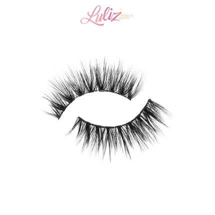 Eylure London Luxe 3D Faux Mink Black Eyelashes - Princess