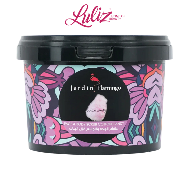 Jardin Flamingo Face & Body Scrub Cotton Candy 400G