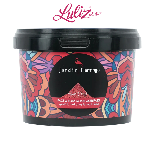 Jardin Flamingo Face & Body Scrub Aker Fassi 400G 