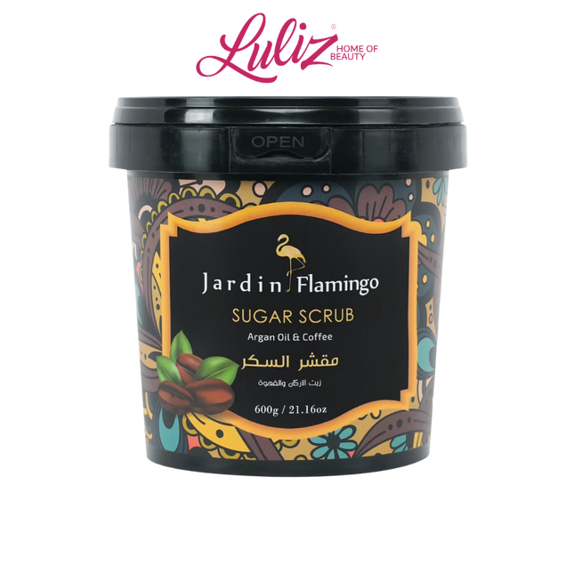 Jardin Flamingo Sugar Scrub Argan Oil & Coffee 600G