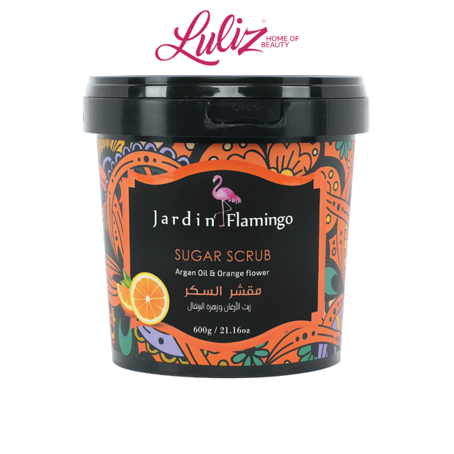 Jardin Flamingo Sugar Scrub Argan Oil & Orange Flower 600G