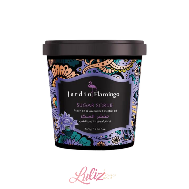 Jardin Flamingo Sugar Scrub Argan Oil & Lavender 600G