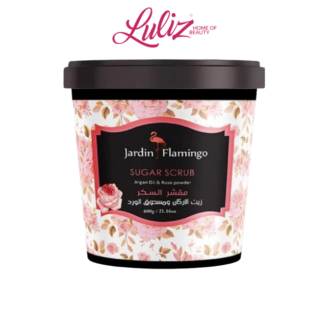 Jardin Flamingo Sugar Scrub Argan Oil & Rose 600G