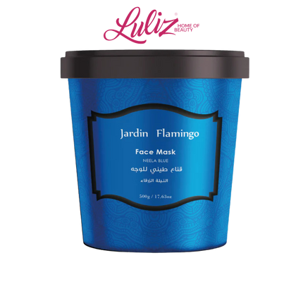 Jardin Flamingo Neela Blue Face And Body Clay Mask 500G