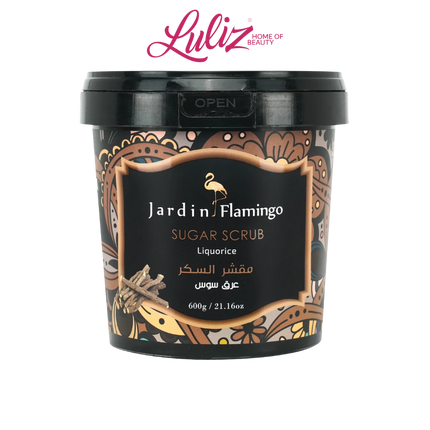 Jardin Flamingo Sugar Scrub Liquorice 600G