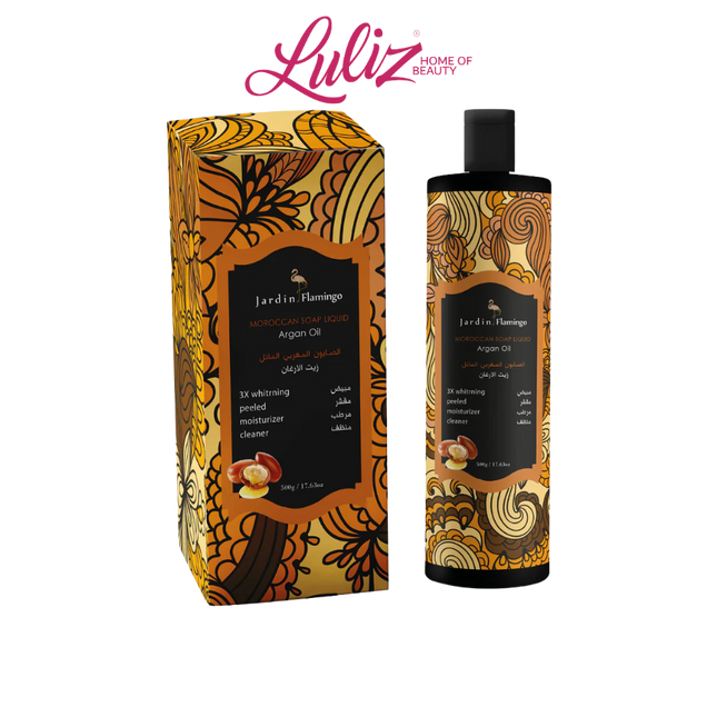 Jardin Flamingo Moroccan Soap Liquid Argan Oil 500Ml