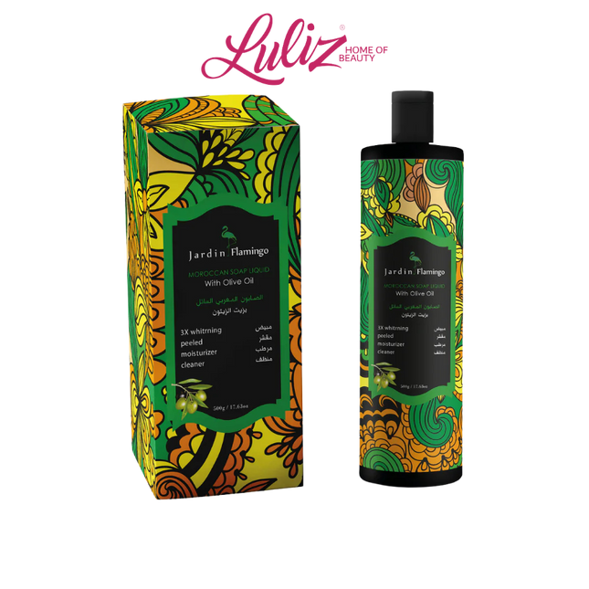 Jardin Flamingo Moroccan Soap Liquid Olive Oil 500Ml