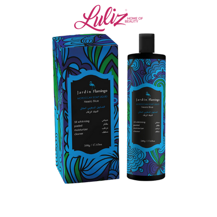 Jardin Flamingo Moroccan Soap Liquid Neela Blue 500Ml