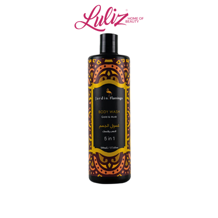 Jardin Flamingo Body Wash Gold & Musk 500G