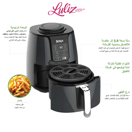 NINJA - Air Fryer 3.8L AF100ME
