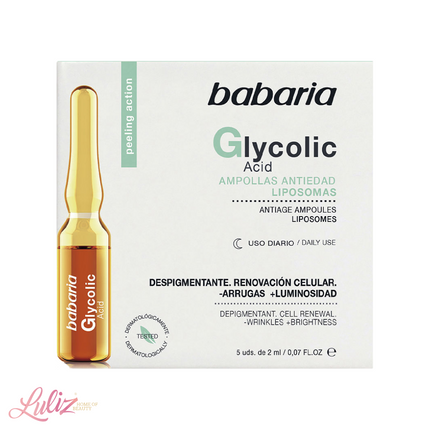 Babaria Glycolic Acid Ampoules 2ML*5 PCS