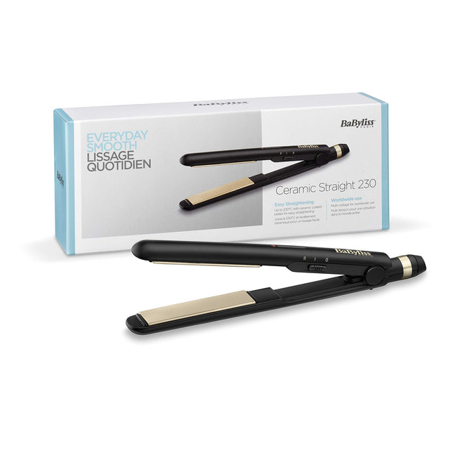 BaByliss Ceramic 230 Hair Straightener ST089SDE