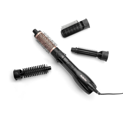 BaByliss Smooth Finish 1200 4-in-1 Hot Air Brush Hair AS122SDE