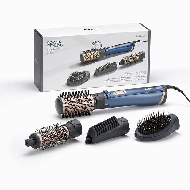 BaByliss Rotating Air Styler Hair Brush AS965SDE