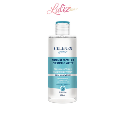 Celenes Thermal Micellar Cleansing Water Dry / Sensitive Skin 250Ml
