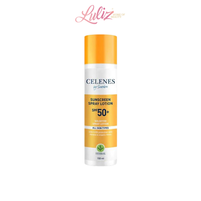 لوشن بخاخ واقي الشمس من سلينيس SPF50+ 150مل
