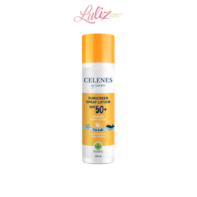 لوشن بخاخ واقي الشمس من سيلينيس للأطفال SPF50+