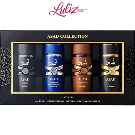 LATTAFA - Asad Collection Eau De Parfum 4×25 ML