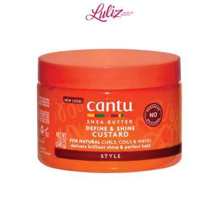Cantu Shea Butter Define & Shine Custard 340G
