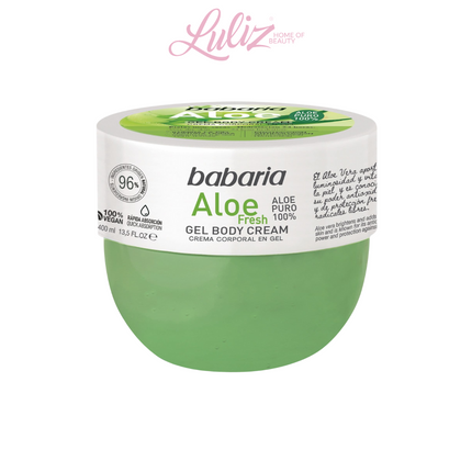 Babaria Aloe Fresh Gel Body Cream 400Ml