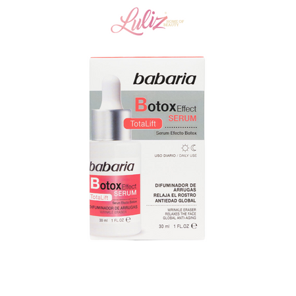 Babaria Botox Effect FACE SERUM Total Lift 30Ml