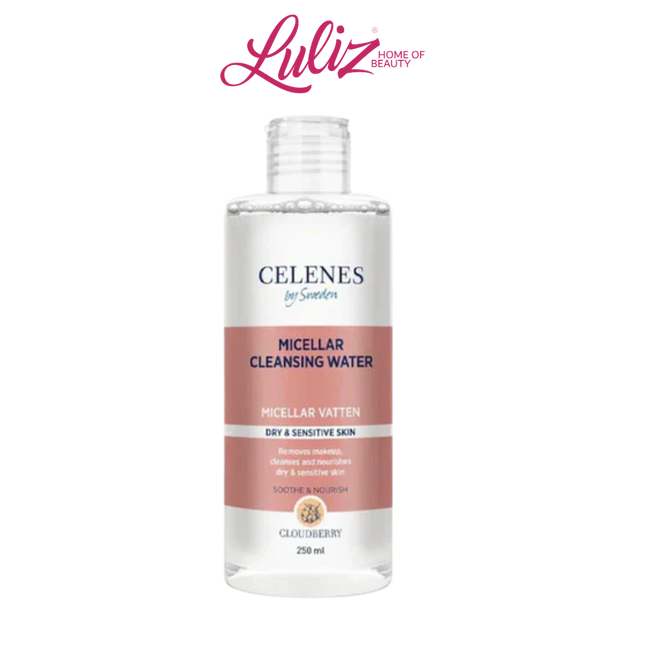 Celenes Cloudberry Micellar Cleansing Water Dry / Sensitive 250Ml
