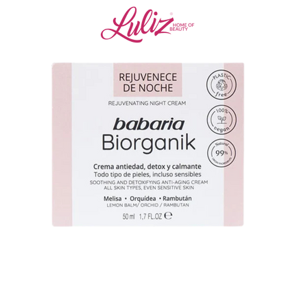 Babaria Bio Night Renewed Skin Face Cream 50Ml