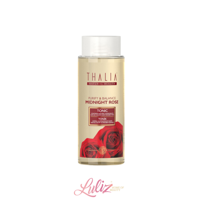 Thalia Purifying Midnight Rose Extract Facial Cleansing Water & Tonic 300Ml