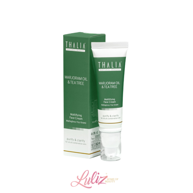 Thalia Marjoram Oil And Tea Tree Mattifying Face Cream 50 Ml