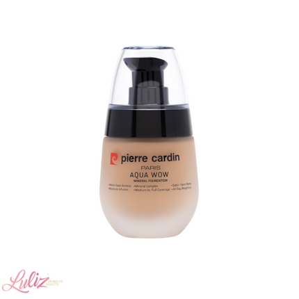 Pierre Cardin Aqua Wow Mineral Foundation - 406 Warm Yellow