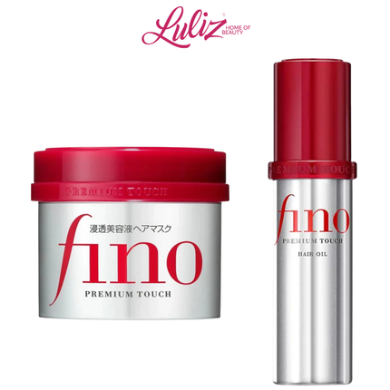 FINO - Premium Touch Hair Oil 70ml + Premium Touch Hair Mask 230g