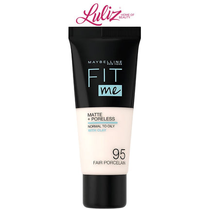 MAYBELLINE - fit me matte and poreless foundation