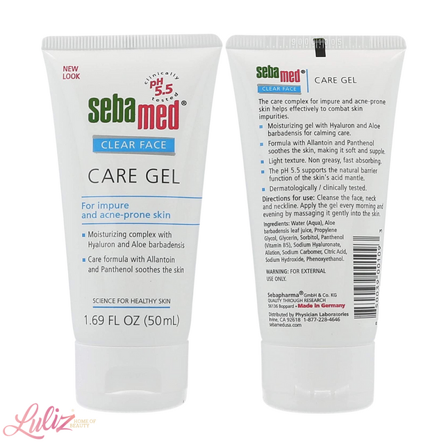 SebaMed Clear Face Care Gel 50Ml