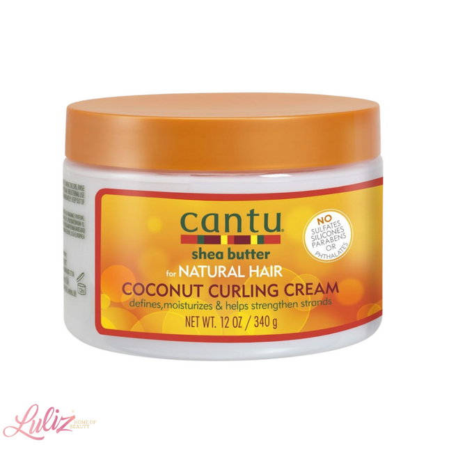 Cantu For Natural Hair Coconut Curling Cream 340G