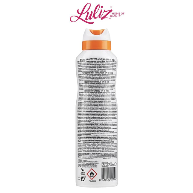 BABARIA - Protective Mist Sunscreen For Kids SPF50 200Ml