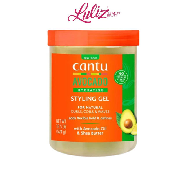 CANTU - Avocado Oil & Shea Butter Styling Gel 524G
