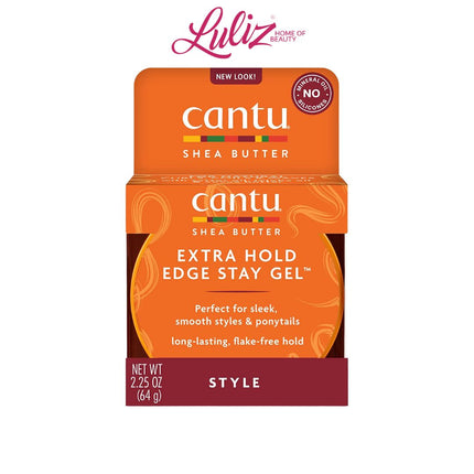 CANTU - Extra Hold Edge Setting Gel with Shea Butter – 64 g