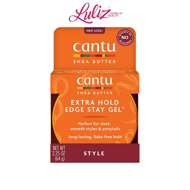 CANTU - Extra Hold Edge Setting Gel with Shea Butter – 64 g