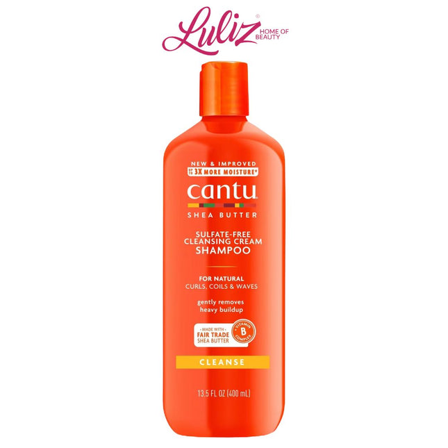 CANTU - shea butter for natural hair sulfate shampoo 400ml