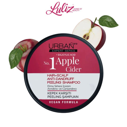 URBAN CARE - Apple Cider + Salicylic Acid Anti-Dandruff Peeling Shampoo 200G
