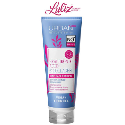 URBAN CARE - Hyaluronic Acid & Collagen Shampoo 250Ml