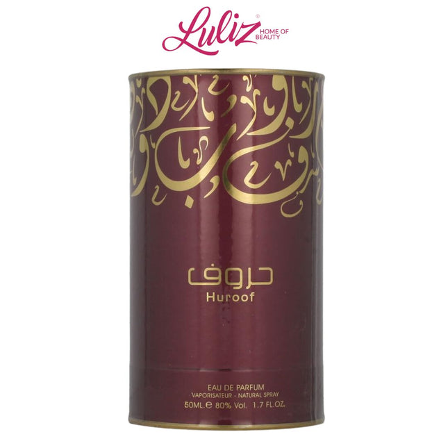 عطر حروف 50 مل او دي بارفان من ارض الزعفران