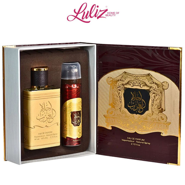 عطر أحلام العرب من أرض الزعفران 80مل او دي بارفيوم لكلا الجنسين