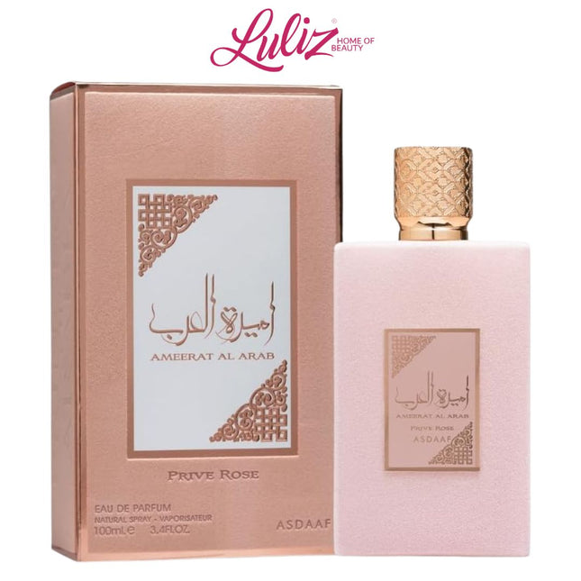 LATTAFA - Asdaaf Ameerat Al Arab Prive Rose EDP 100Ml Perfume For Women