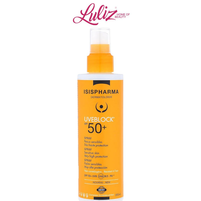 ايزيس فارما يوفبلوك SPF50 + واقي شمس سبراي للأطفال 200 مل