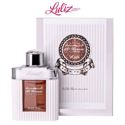 عطر الوسام من رصاصي للرجال 100 مل او دي بارفيوم